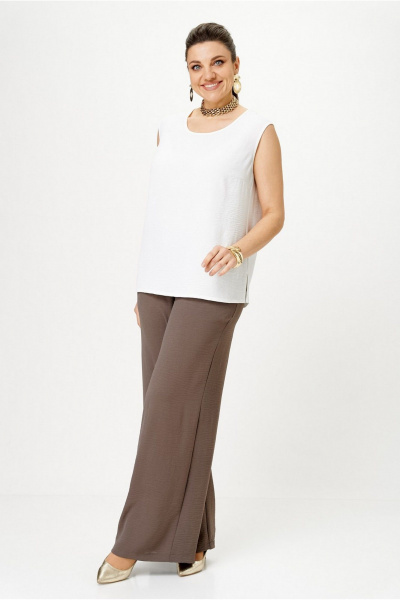 Брюки, жакет, топ Svetlana-Style 2114 мокко - фото 6