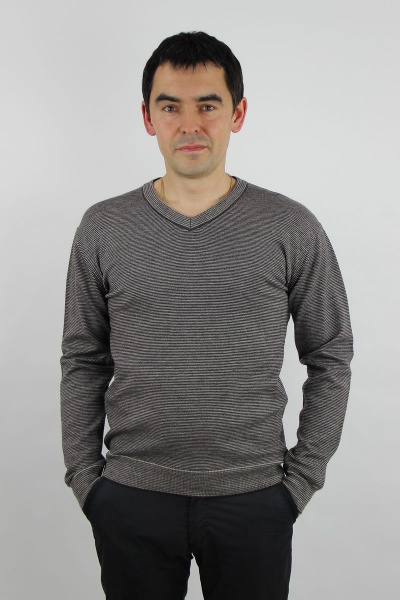 Джемпер вязаный трикотажный с длинным рукавом Полесье С5599-19 9С0255-Д43 170,176 кофейное_зерно - фото 1