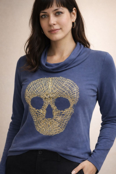 Джемпер OLANTIZ БВДР001 череп - фото 2