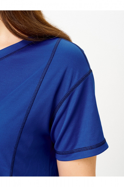 Футболка, шорты Zlata 4462 синий - фото 6