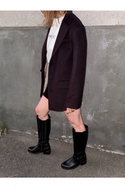 Полупальто Skipper Design 134 бордо - фото 1