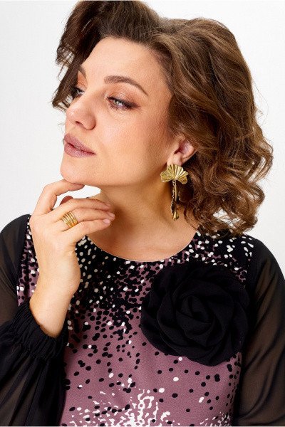 Брошь, платье Angelina & Сompany 1308 - фото 6