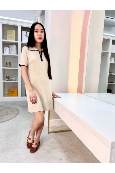 Платье Skipper Design 4475 молочный - фото 1