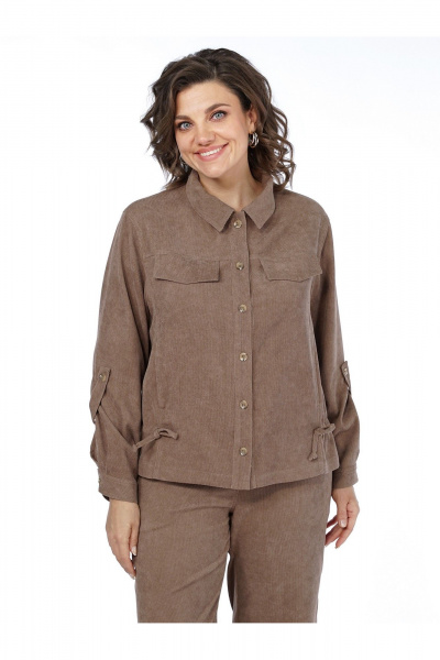 Брюки, жакет Пинск-Стиль 283 капучино - фото 4