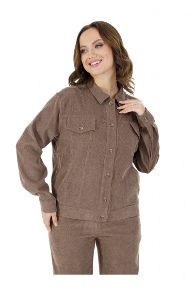 Брюки, жакет Пинск-Стиль 285 капучино - фото 10