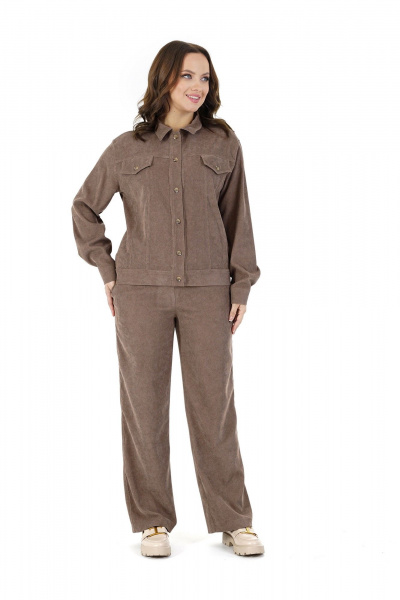 Брюки, жакет Пинск-Стиль 285 капучино - фото 6