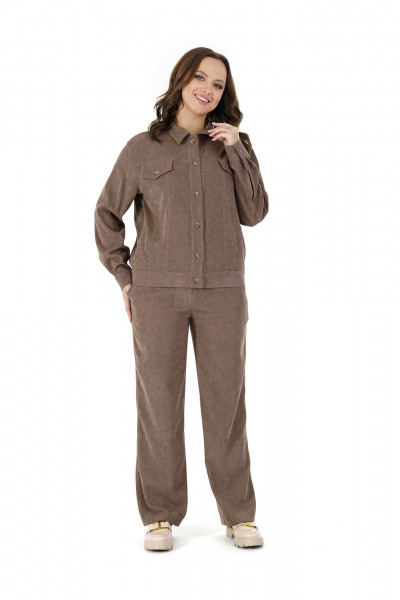 Брюки, жакет Пинск-Стиль 285 капучино - фото 5