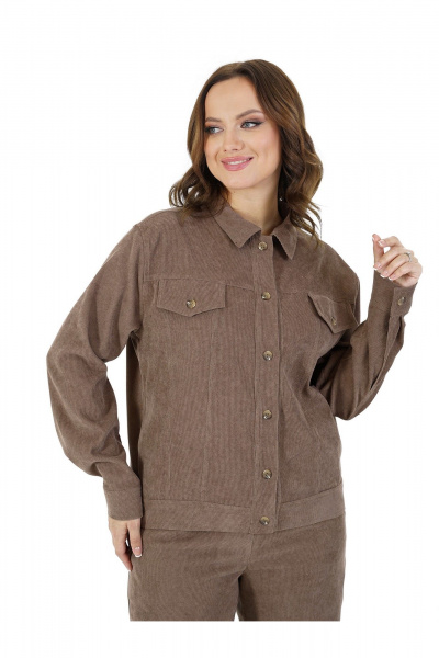 Брюки, жакет Пинск-Стиль 285 капучино - фото 2