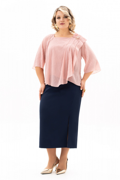 Блуза, юбка Algranda А4125-с - фото 4