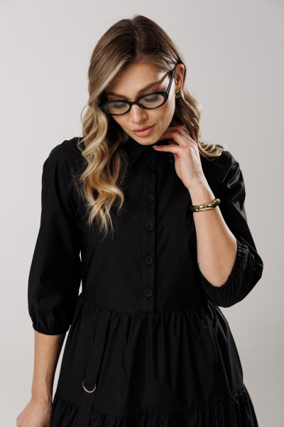 Платье Ларс Стиль 1203 черный - фото 3