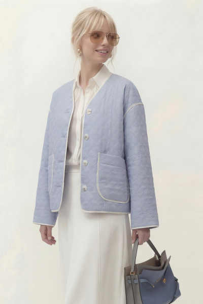 Куртка Lokka 1829 голубой - фото 7