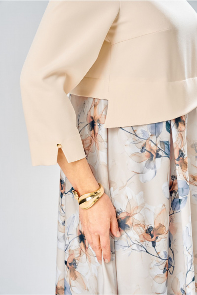 Платье Bonna Image 954-1/5 бежевый - фото 3