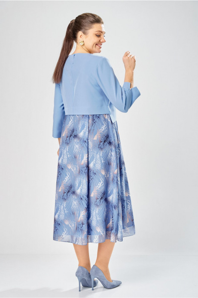 Платье Bonna Image 954-1/6 голубой - фото 8