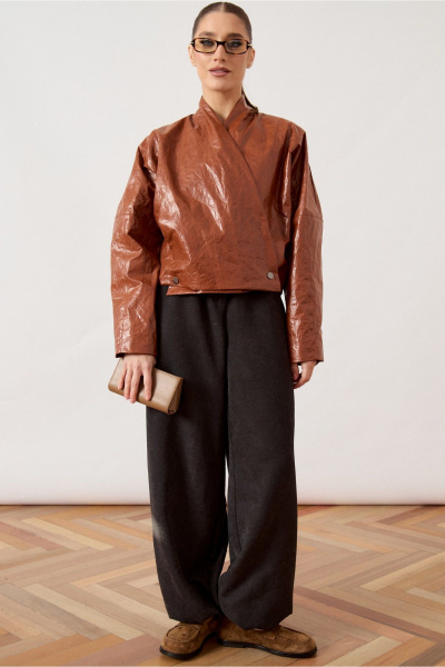 Куртка ATTIKA A3481.1 коричневый - фото 3