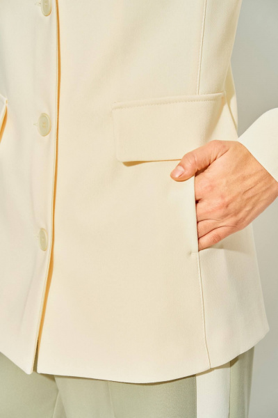 Жакет Laikony L-814 сливочный - фото 3