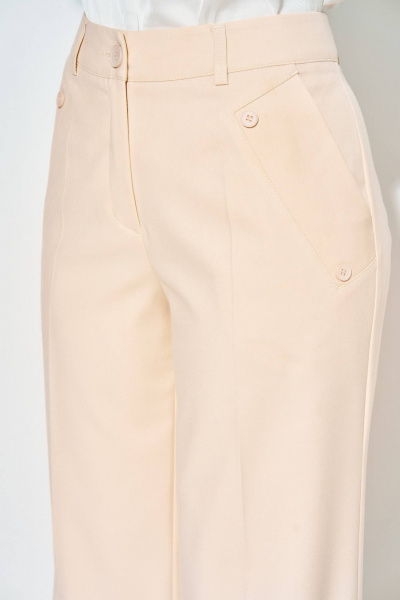 Брюки Laikony L-942-2 пудра - фото 6