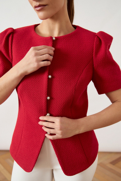 Жакет ATTIKA A3494 красный - фото 5