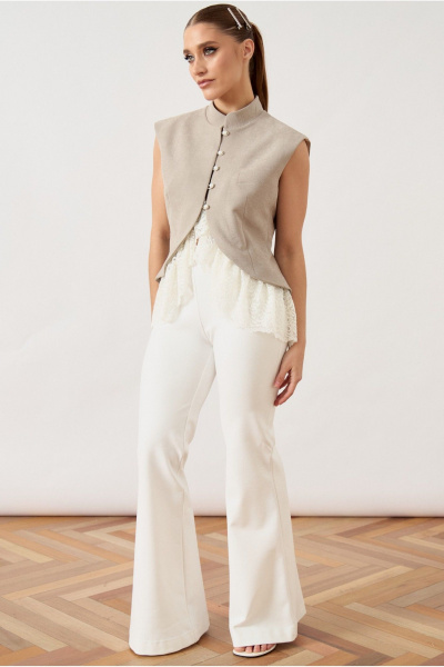 Жилет ATTIKA A3499 бежевый - фото 4