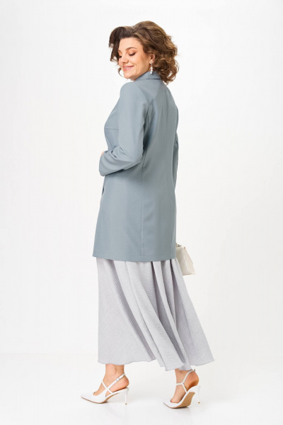 Жакет, юбка Anastasia 1262.3 французский_серый - фото 6