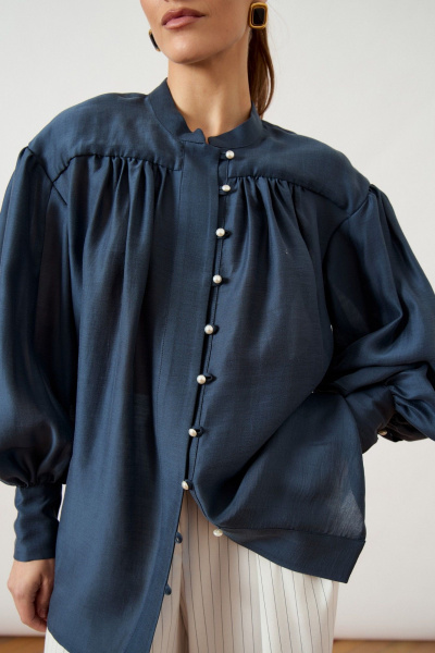 Рубашка ATTIKA A3502.1 синий - фото 3