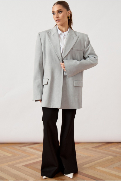 Жакет ATTIKA A3504 серый - фото 3