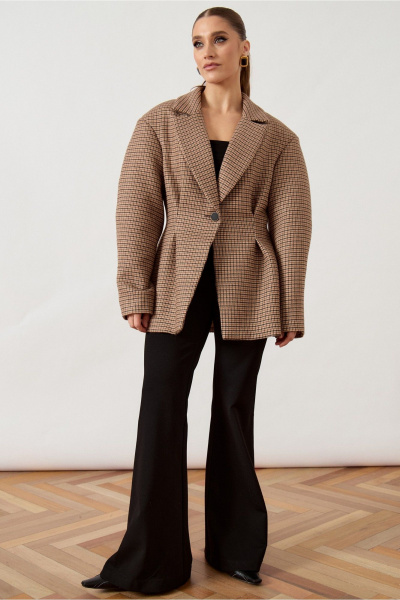 Жакет ATTIKA A3507 коричневый - фото 2