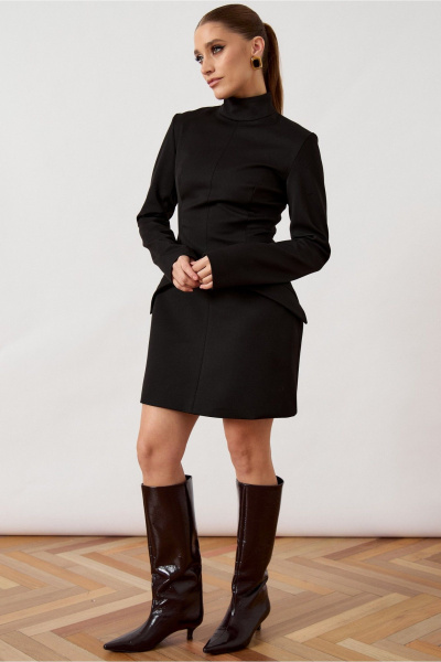 Платье ATTIKA A3511 черный - фото 4