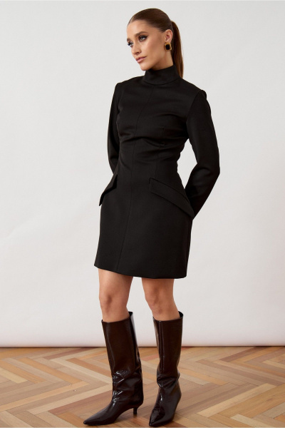 Платье ATTIKA A3511 черный - фото 3