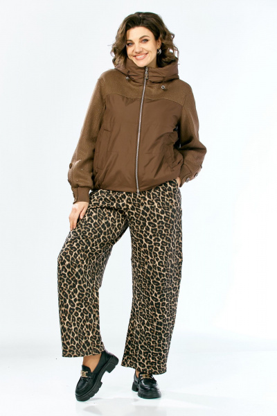 Куртка Shetti 2212 кэмел - фото 8