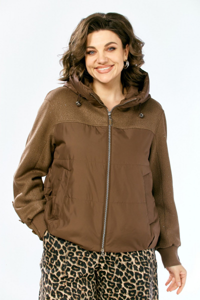 Куртка Shetti 2212 кэмел - фото 1