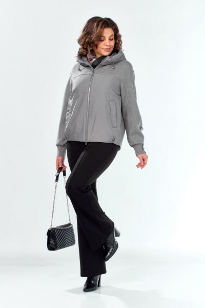 Куртка Shetti 2212 светлый_графит - фото 7