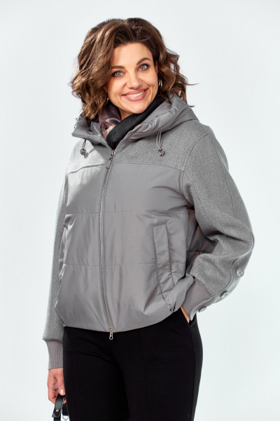 Куртка Shetti 2212 светлый_графит - фото 6