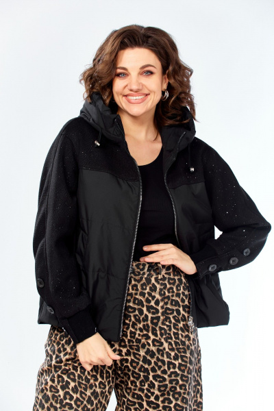 Куртка Shetti 2212 черный - фото 5