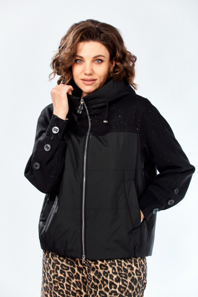 Куртка Shetti 2212 черный - фото 4