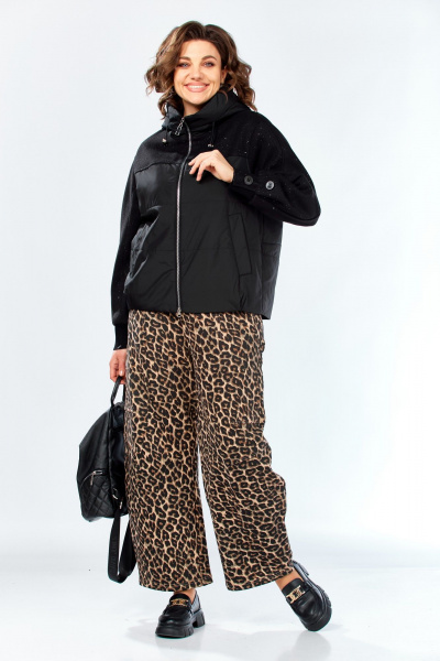 Куртка Shetti 2212 черный - фото 3