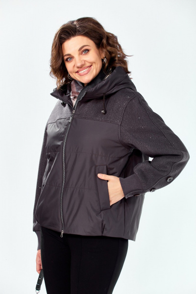 Куртка Shetti 2212 баклажан - фото 6