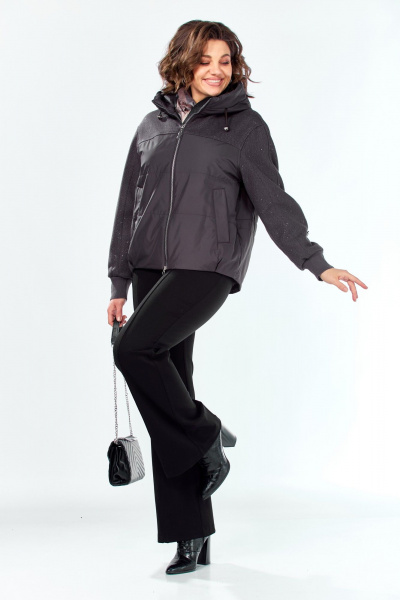 Куртка Shetti 2212 баклажан - фото 4