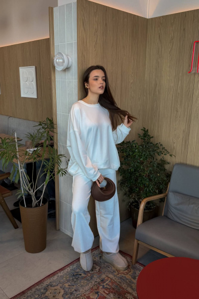 Джемпер DNM 047 молочный - фото 7