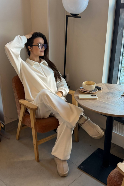 Джемпер DNM 048 молочный - фото 6