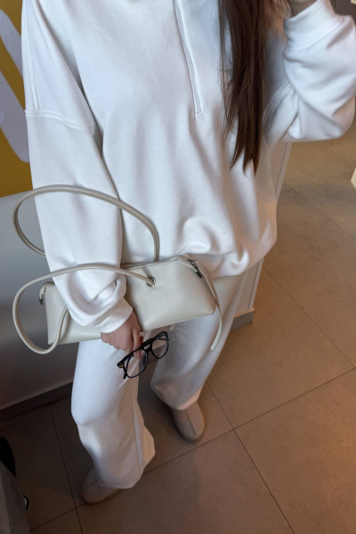 Джемпер DNM 048 молочный - фото 4