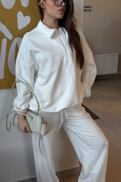 Джемпер DNM 048 молочный - фото 3