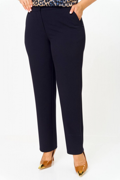 Блуза, брюки, жакет Karina deLux M-1276 темно-синий - фото 4