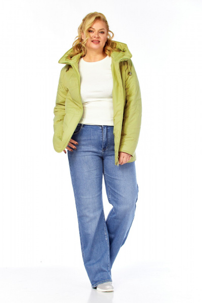 Куртка Shetti 2211 фисташковый - фото 3