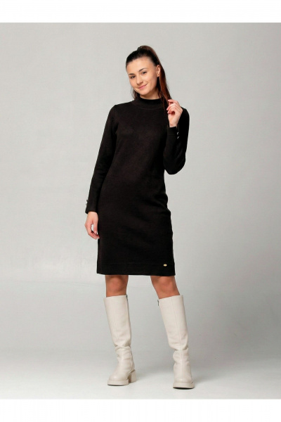 Платье Соджи 688 черный - фото 1