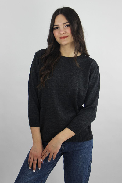 Джемпер Полесье С1100-20 1С1052-Д43 158,164 черный_антрацит - фото 1