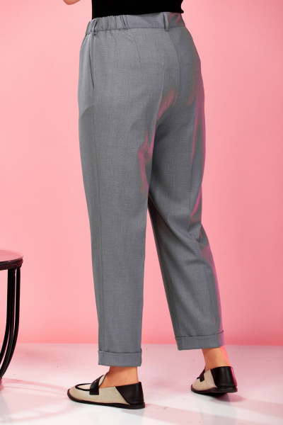 Брюки, бомбер AVA fashion М-178 серый - фото 13