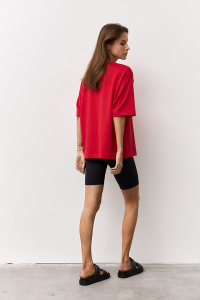 Джемпер Luitui R5076 красный - фото 3