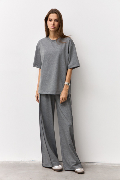 Джемпер Luitui R5076 серый - фото 1