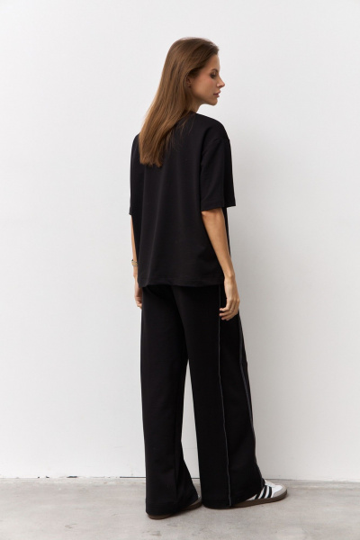 Джемпер Luitui R5076 черный - фото 3