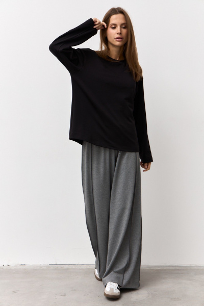 Джемпер Luitui R5077 черный - фото 1